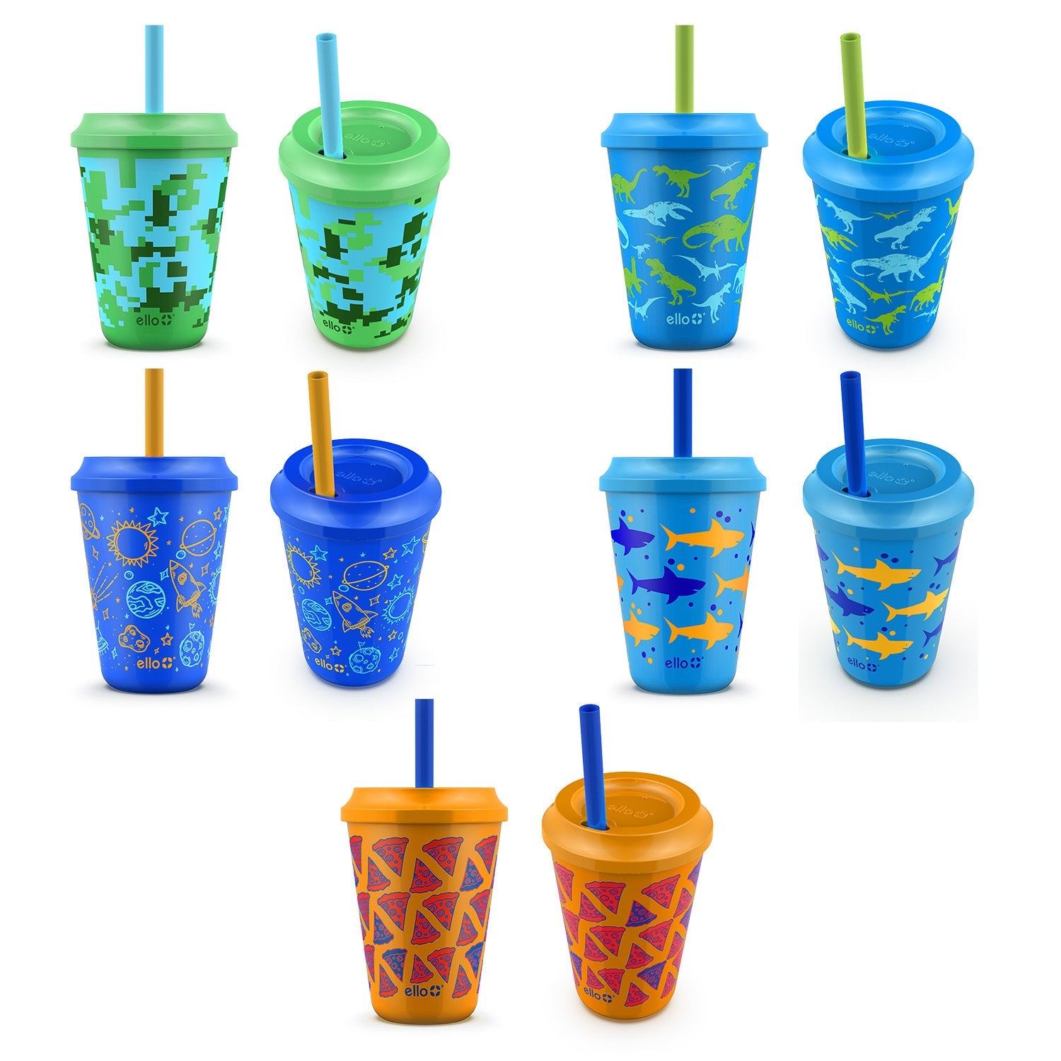 Kids 12oz Color Changing Cups 10 Pack