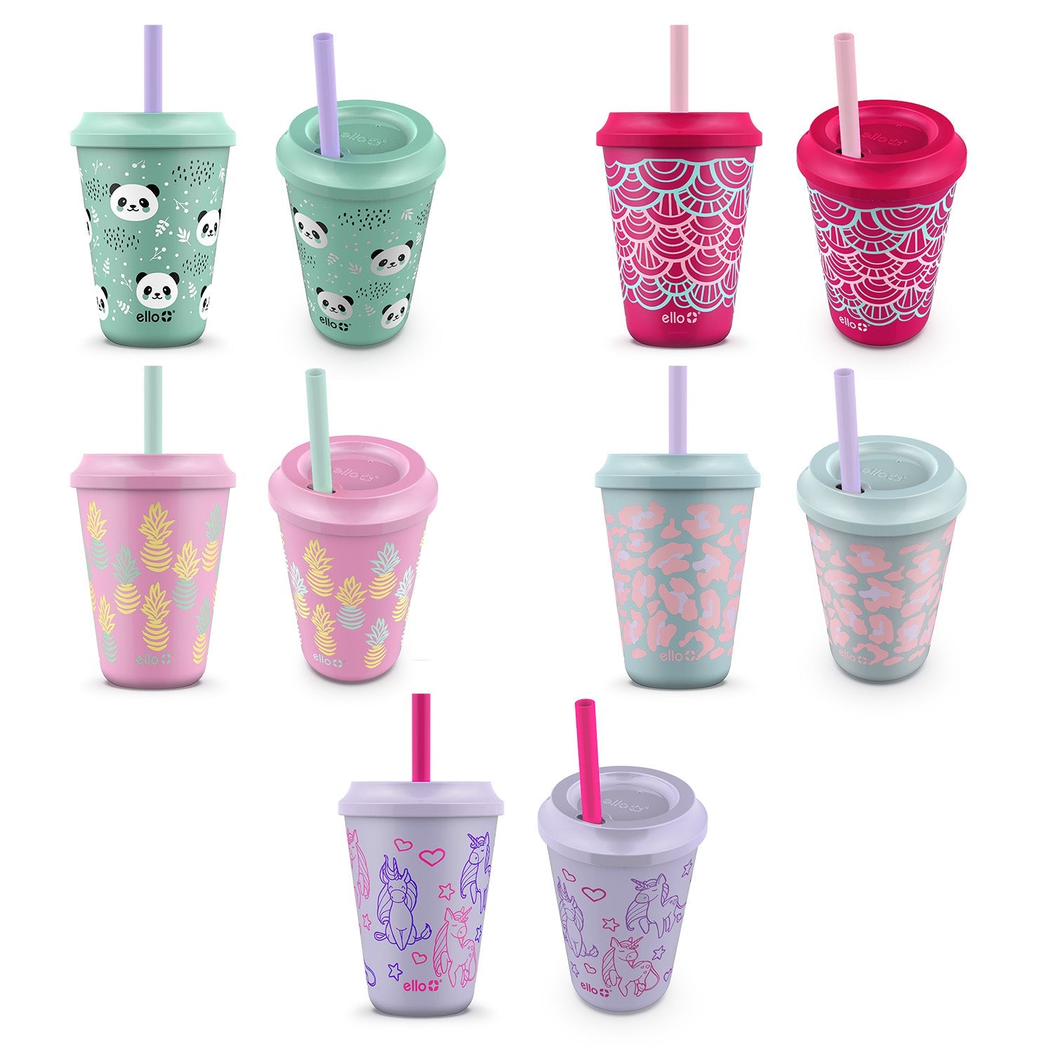 Kids 12oz Color Changing Cups 10 Pack