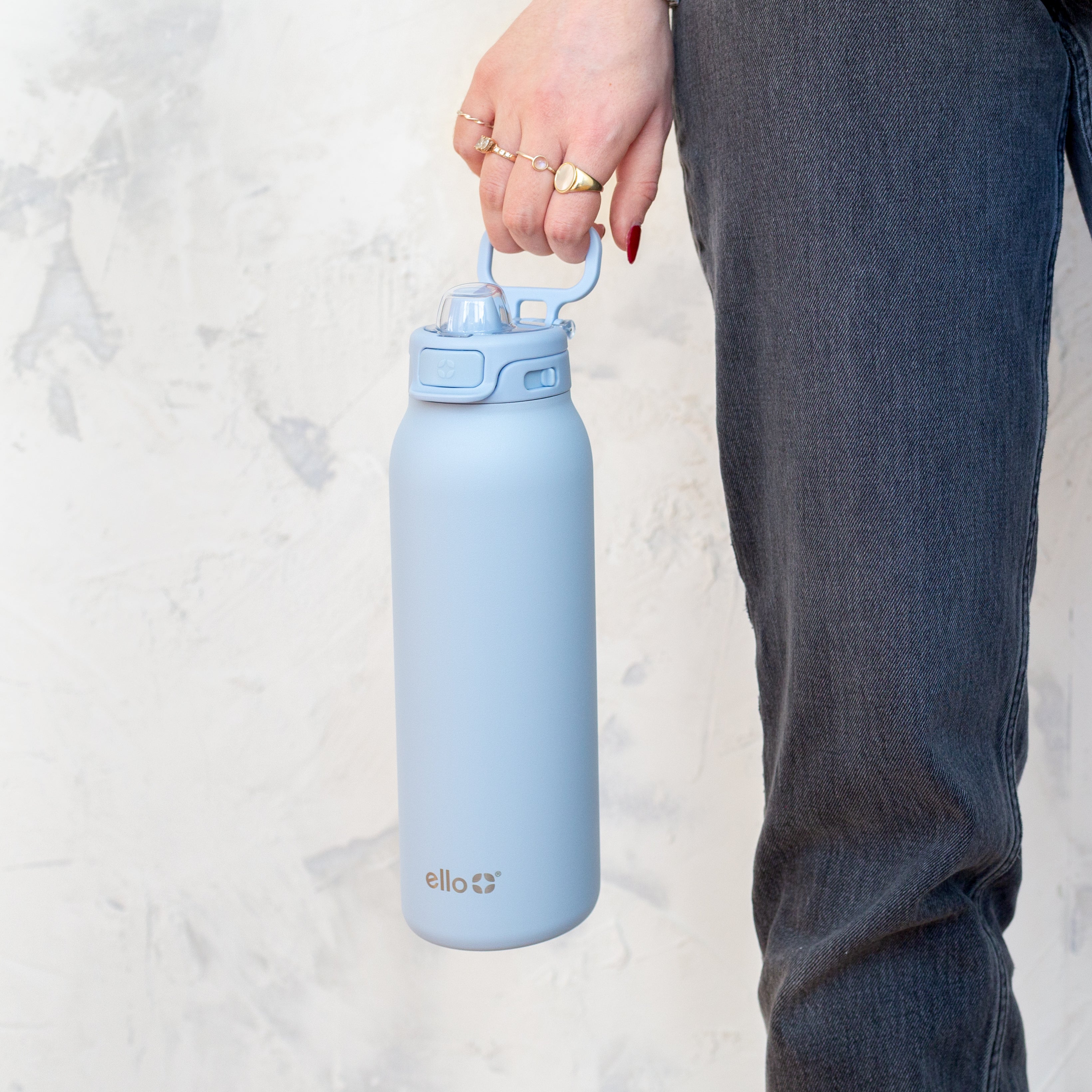 Pop & Fill Stainless Steel Water Bottle