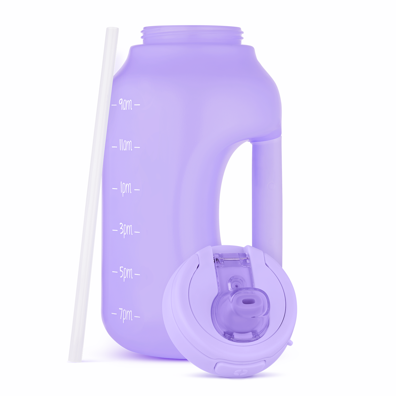 Hydra Half Gallon Water Bottle with Straw