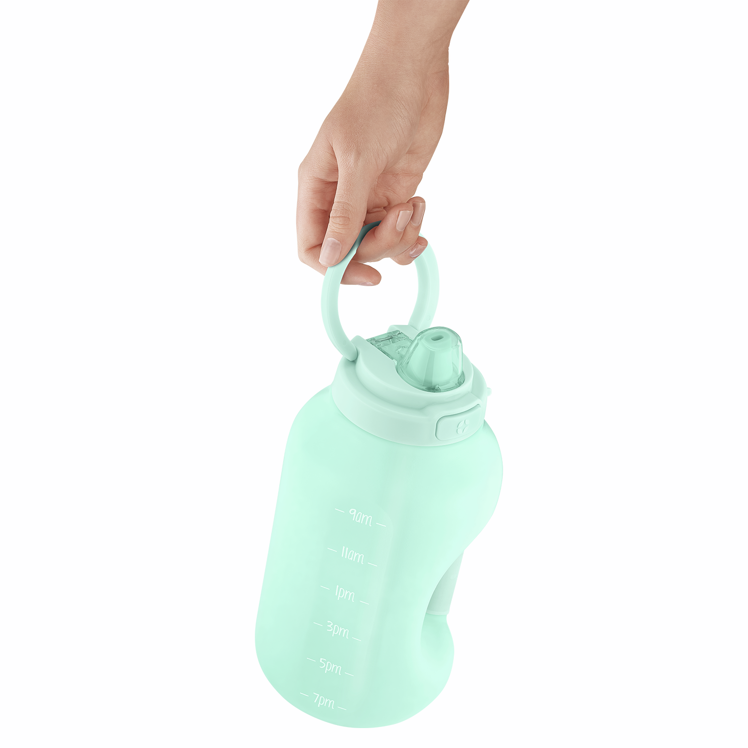 Hydra Half Gallon Water Bottle with Straw