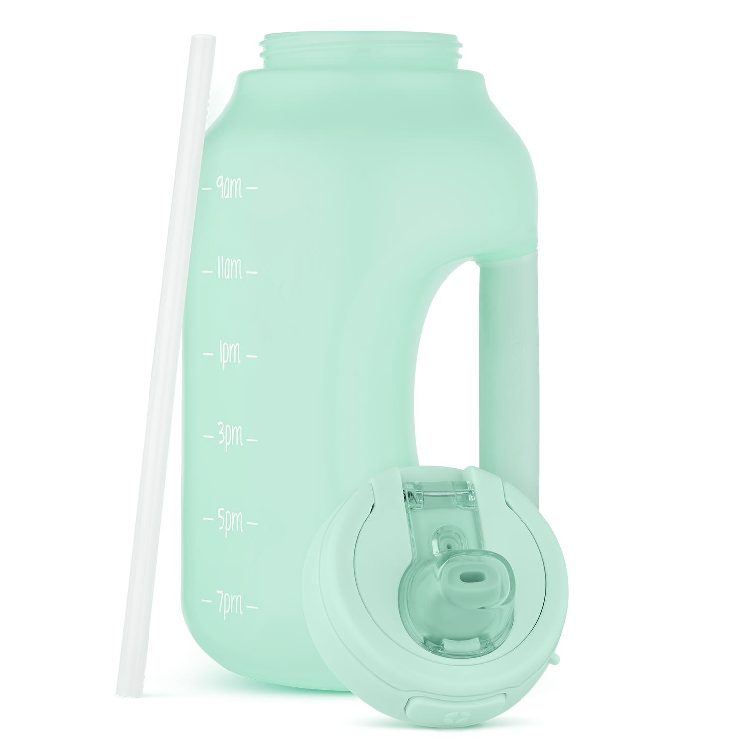 Hydra Half Gallon Water Bottle with Straw